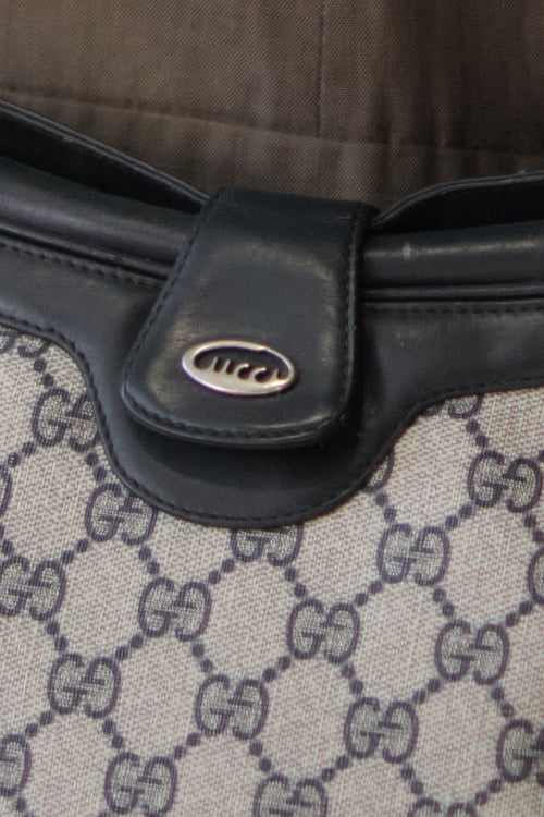 Borsa Gucci Mezzaluna in tela GG