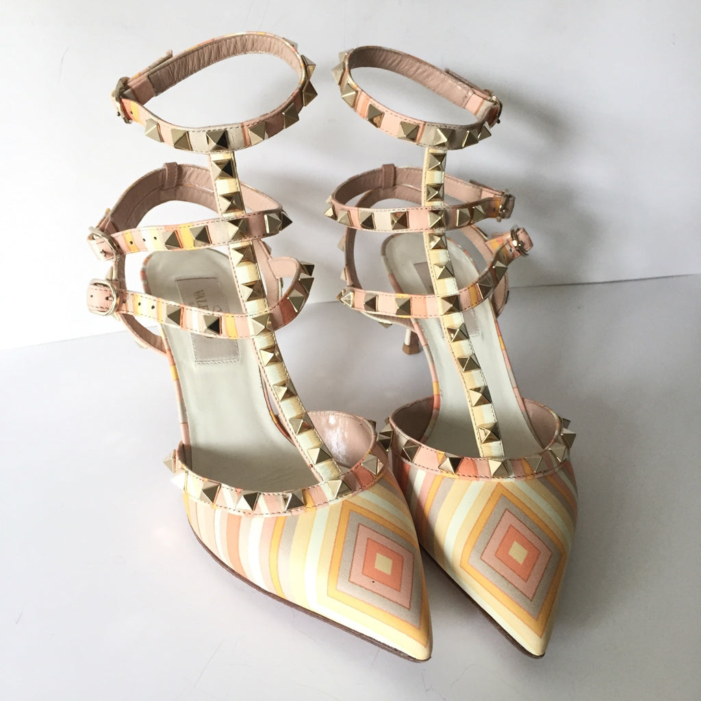 Valentino Garavani Décolleté Rockstud Native Couture' Pumps
