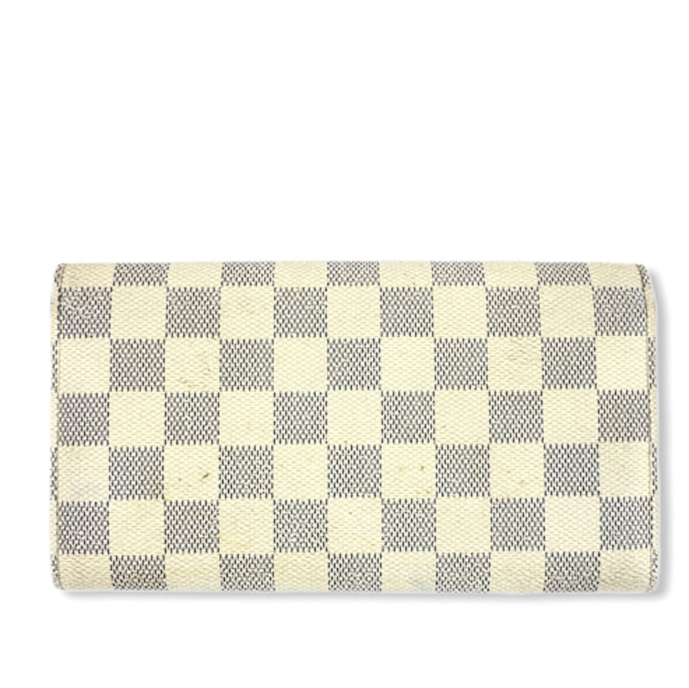Louis Vuitton Portafoglio Sarah Damier Azur