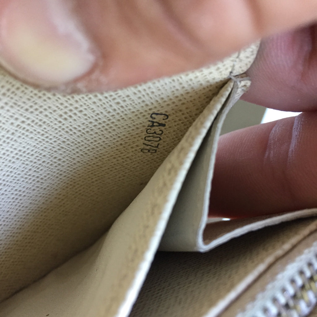 Louis Vuitton Portafoglio Sarah Damier Azur