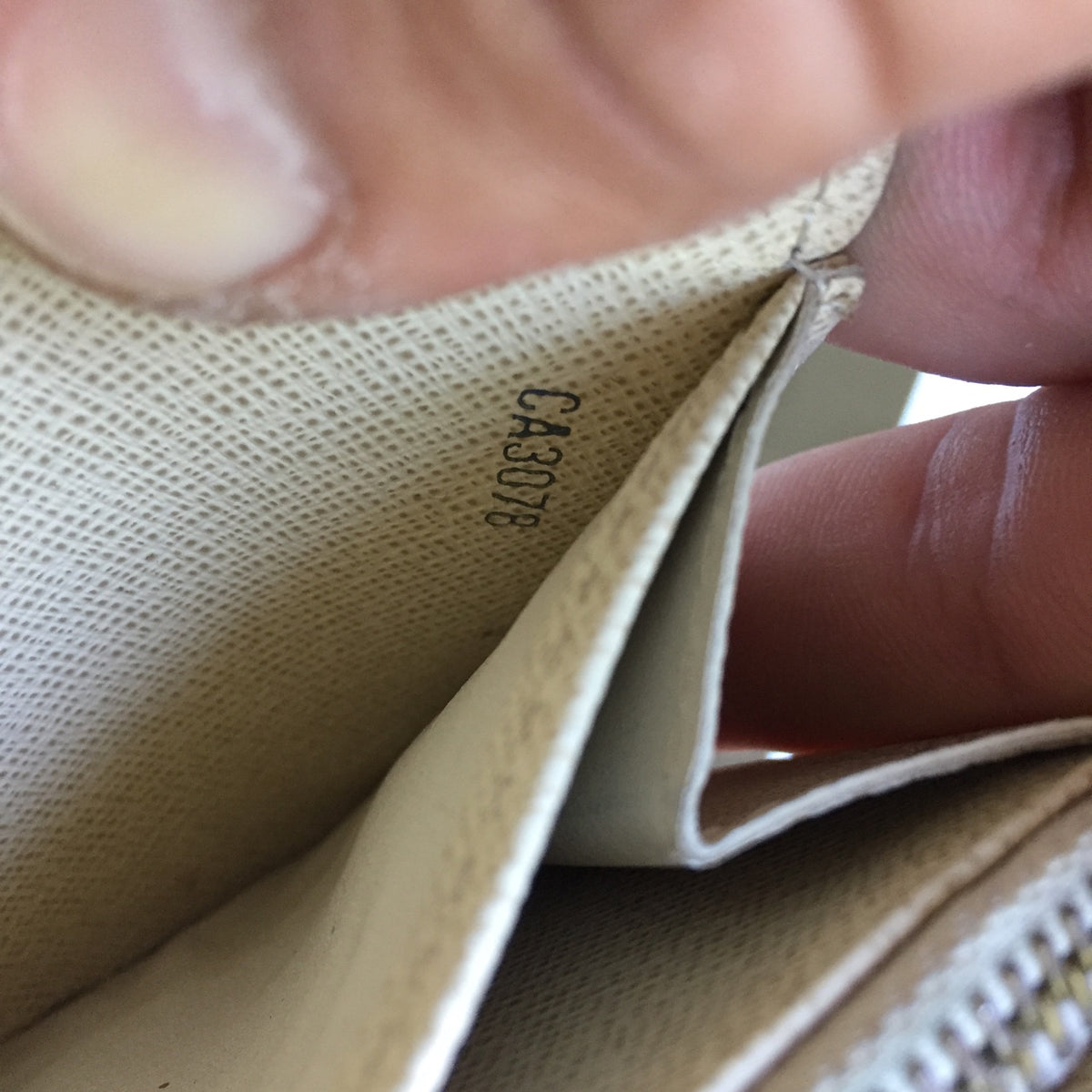 Louis Vuitton Portafoglio Sarah Damier Azur